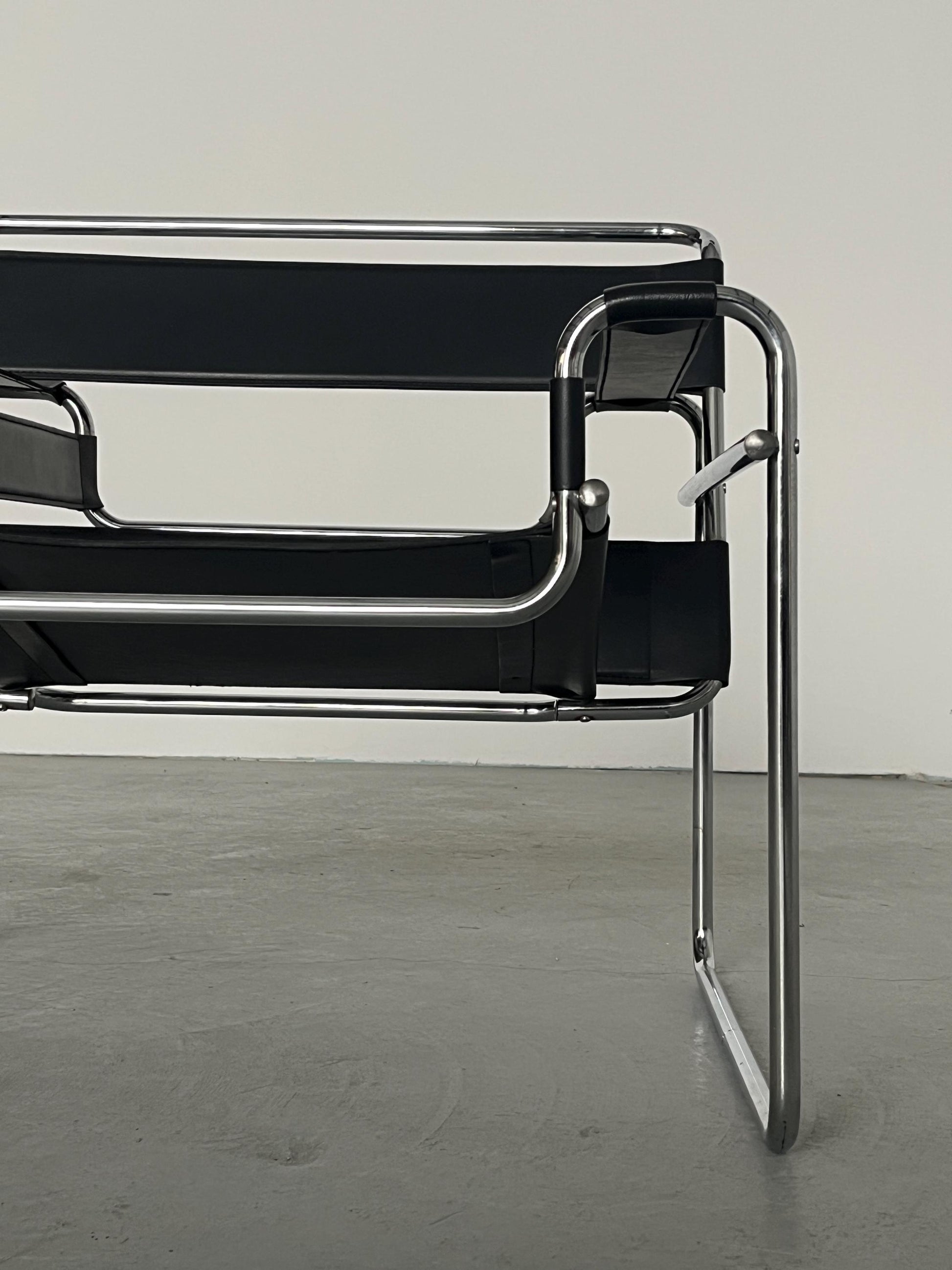 Vintage Wassily Sessel von Marcel Breuer Bauhaus 1970er Vintage Replica