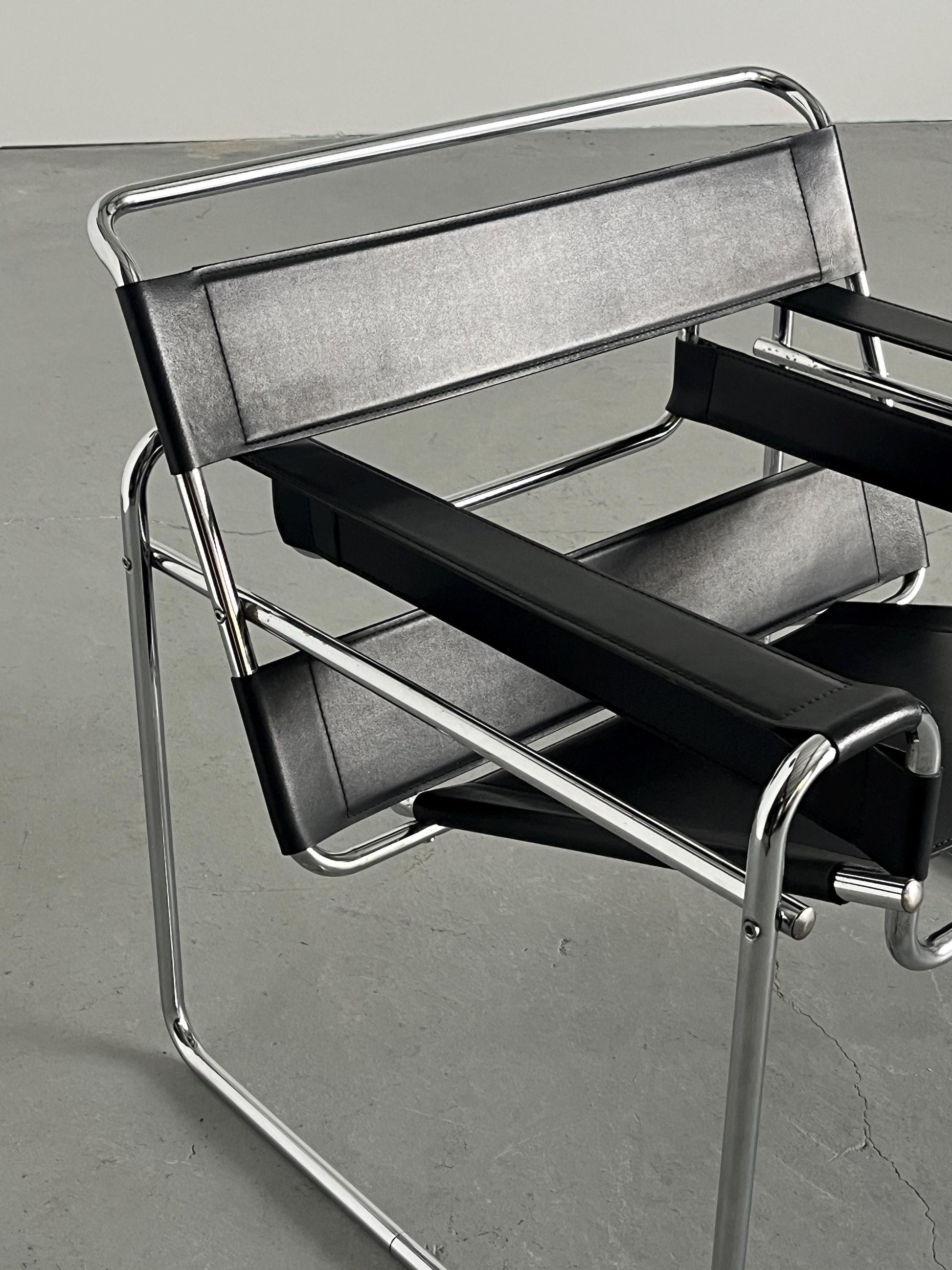 Vintage Wassily Sessel von Marcel Breuer Bauhaus 1970er Vintage Replica