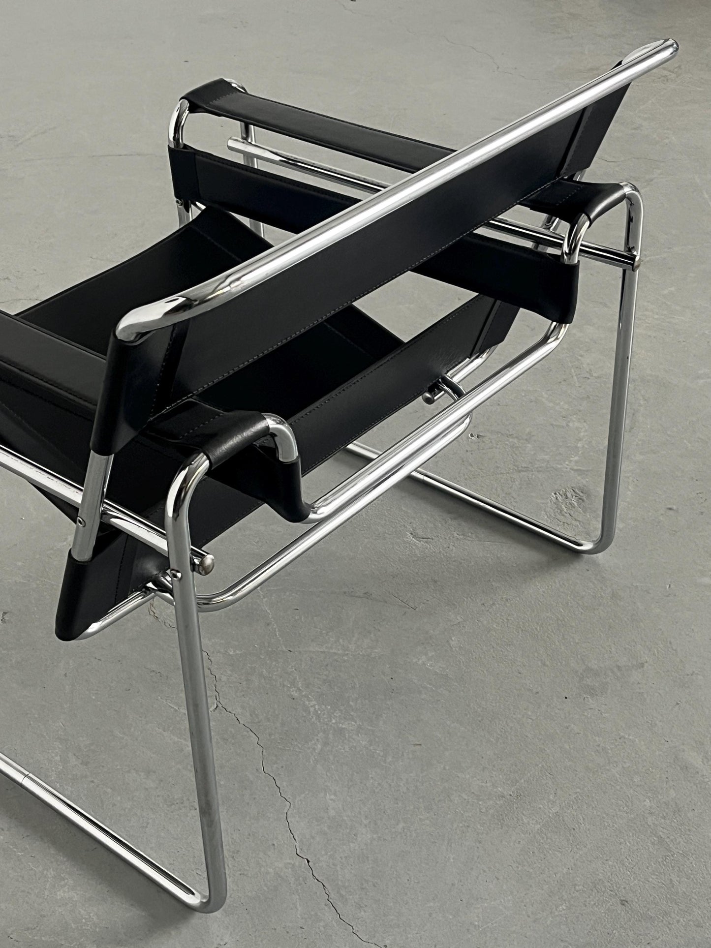 Vintage Wassily Sessel von Marcel Breuer Bauhaus 1970er Vintage Replica