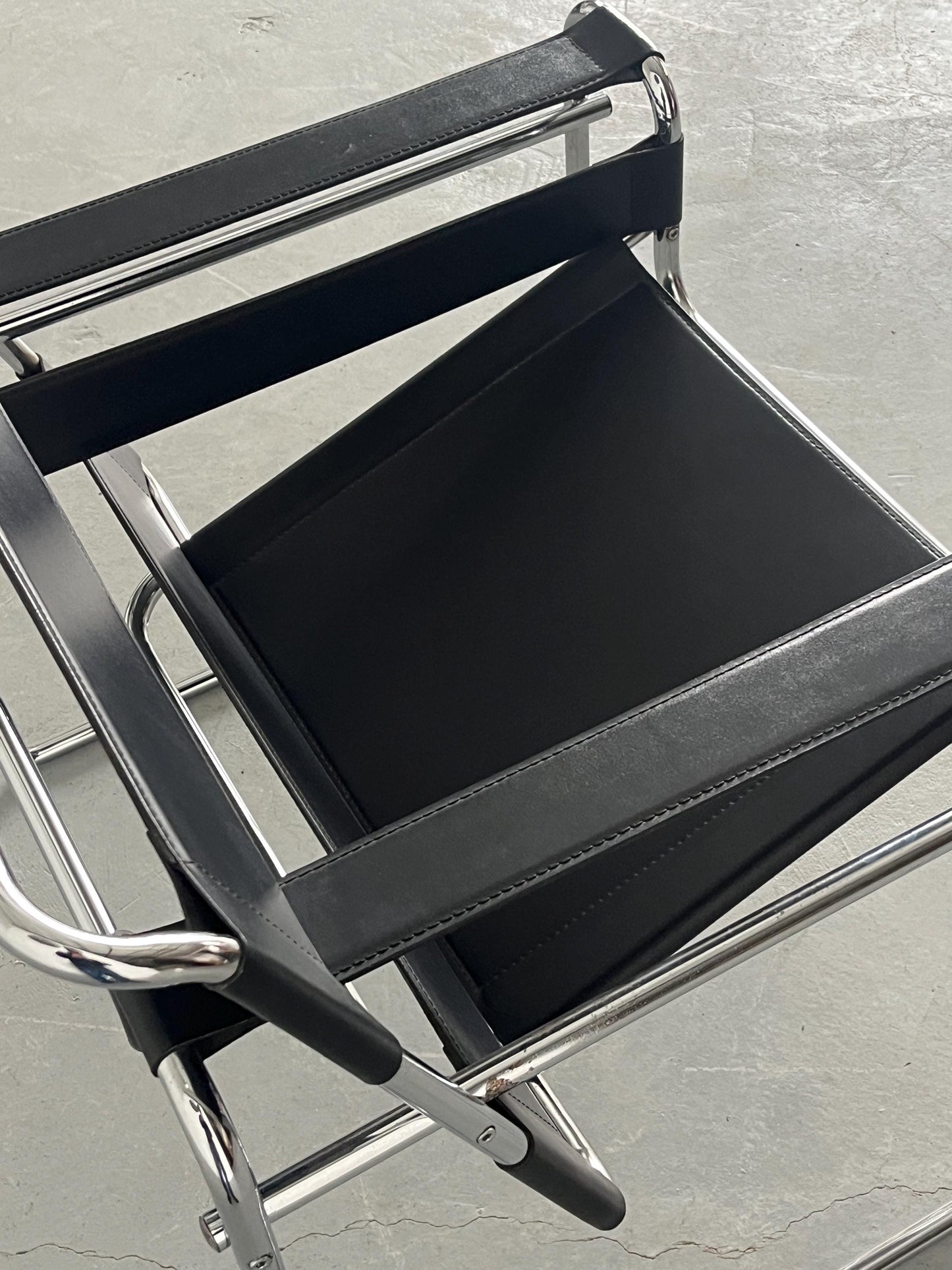 Vintage Wassily Sessel von Marcel Breuer Bauhaus 1970er Vintage Replica