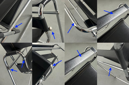 Vintage Wassily Sessel von Marcel Breuer Bauhaus 1970er Vintage Replica