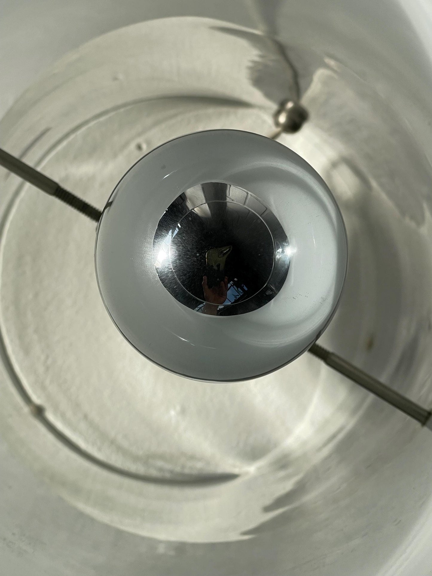 Vintage Tischlampe LT213 von Carlo Nason für A.V. Mazzega aus Murano Glas