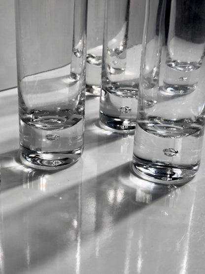 Vintage Trinkglas Bubble von Sergio Asti für Arnolfo di Cambio Set von 6