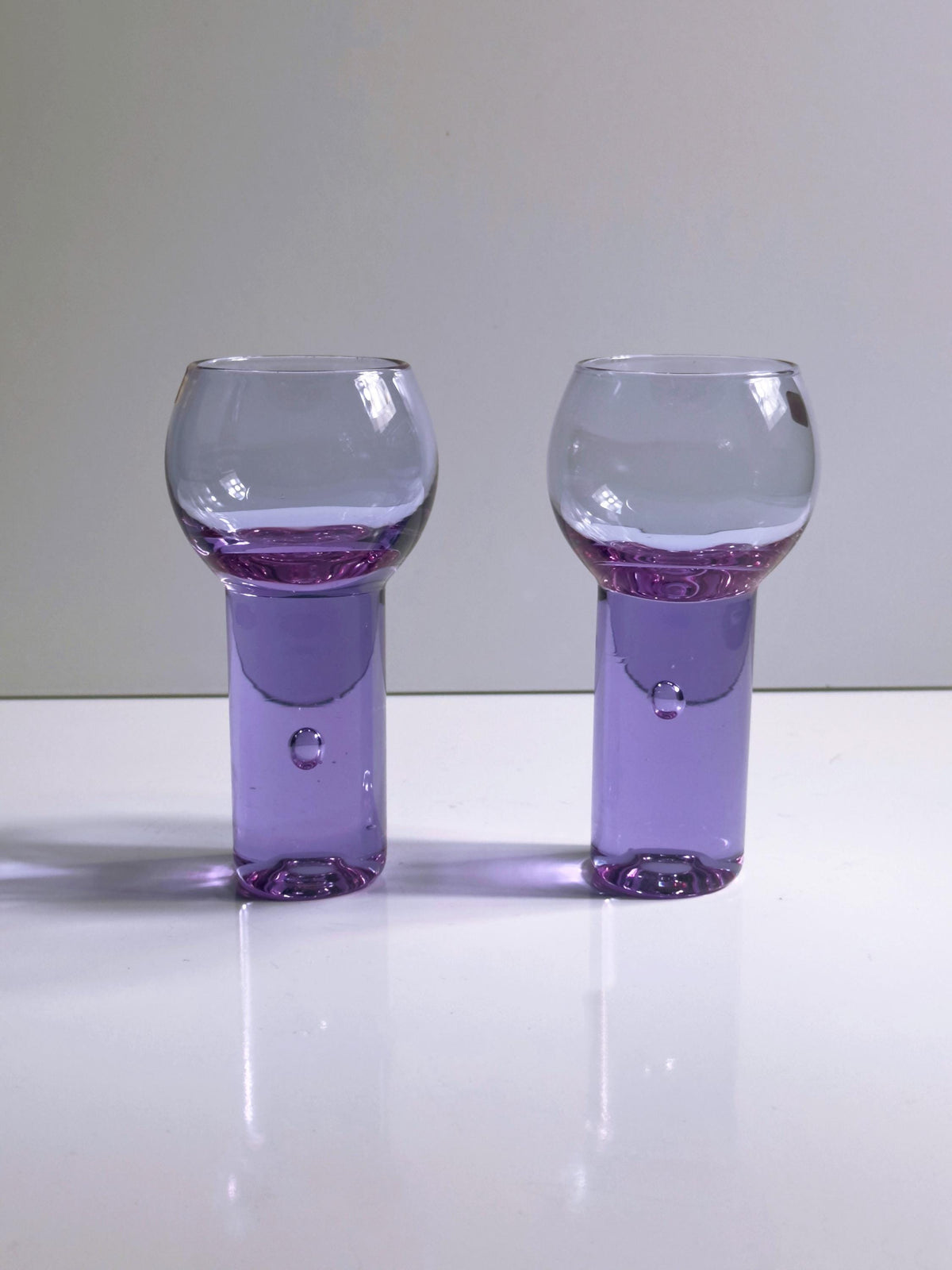 Vintage Aperitifglas Chamäleon von Sergio Asti für Arnolfo di Cambio Set von 6
