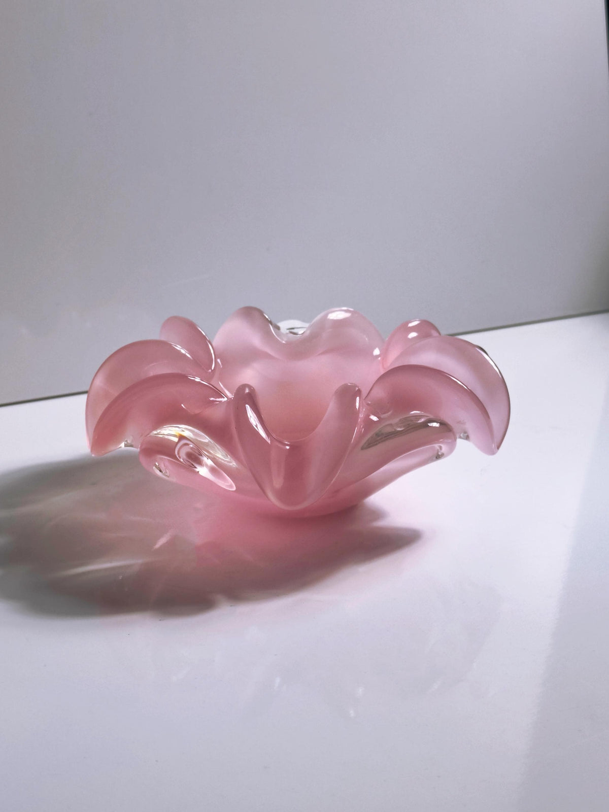 Vintage Schale Swirl von Alfredo Barbini für Vetreria G. Campanella