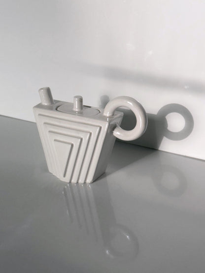 Vintage Teekanne von MAS Italy im Memphis Milano Stil