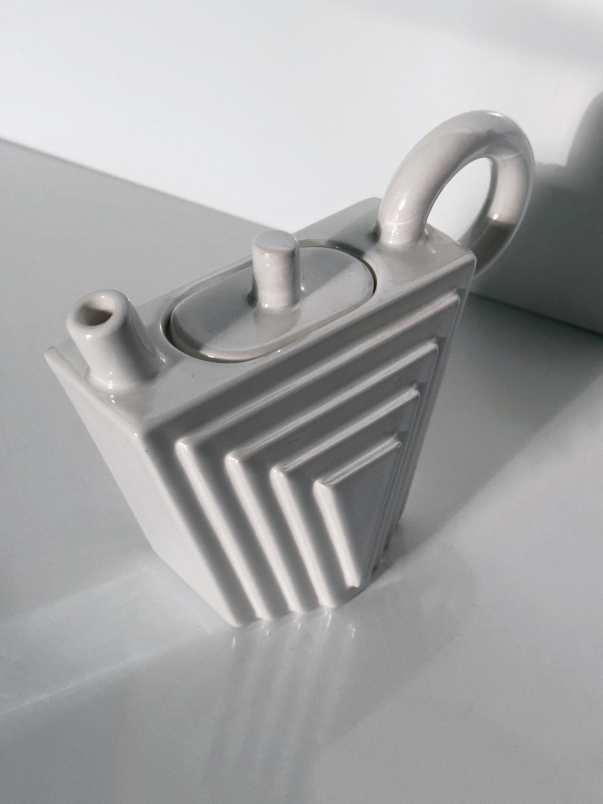 Vintage Teekanne von MAS Italy im Memphis Milano Stil