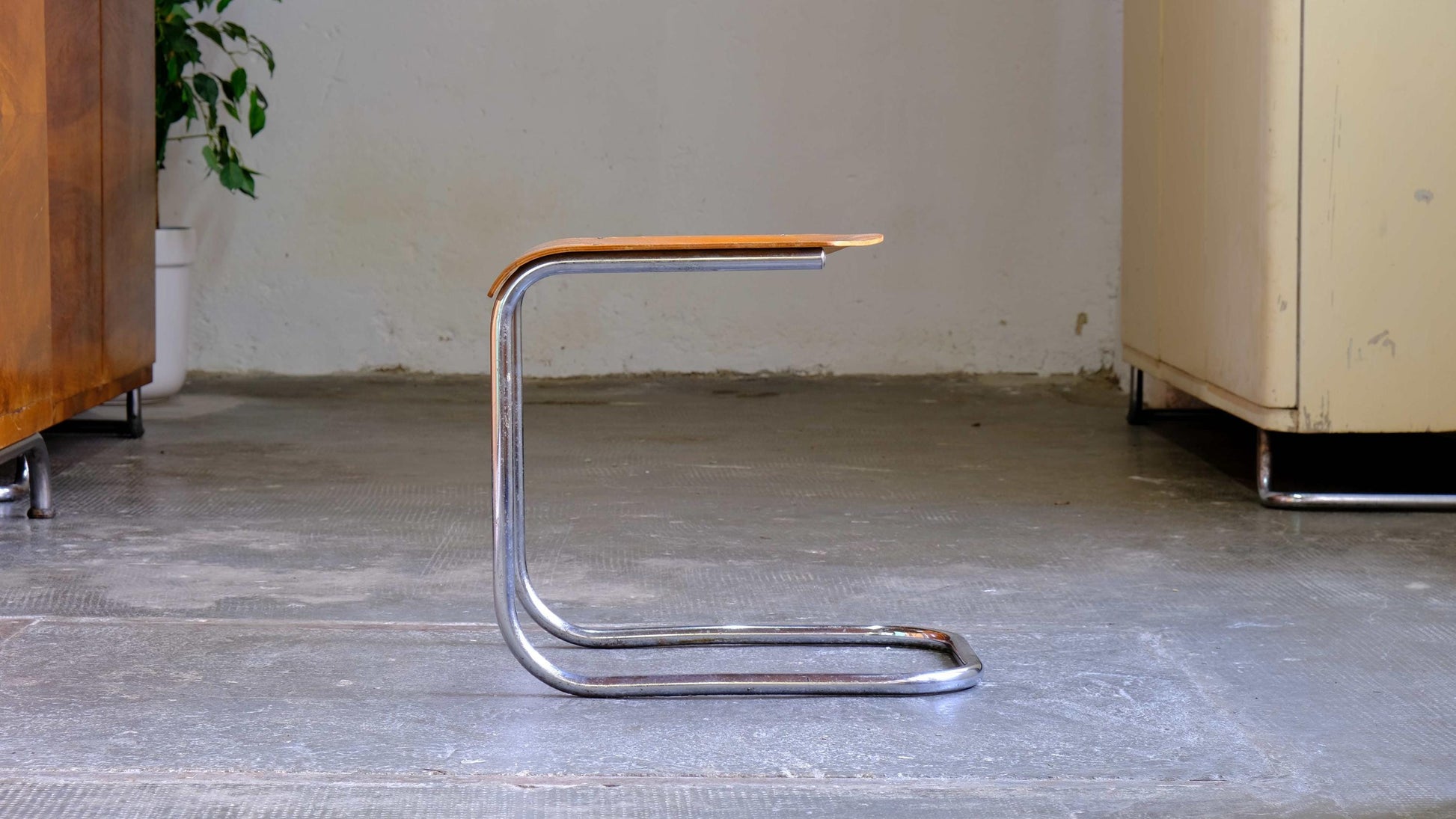 Vintage Hocker von Mart Stam