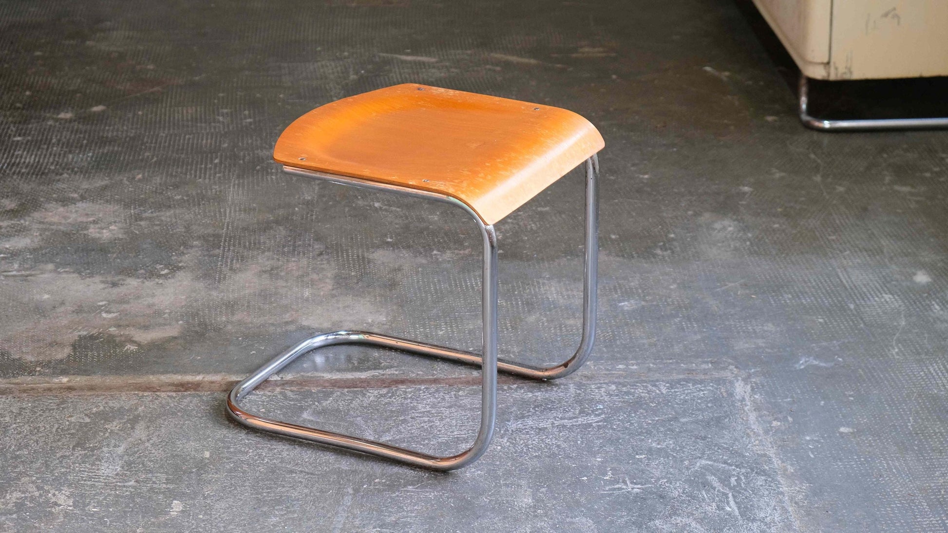 Vintage Hocker von Mart Stam
