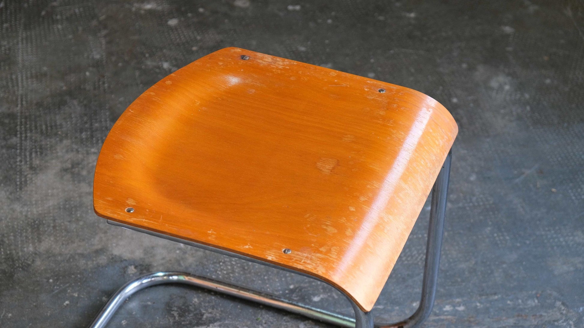 Vintage Hocker von Mart Stam