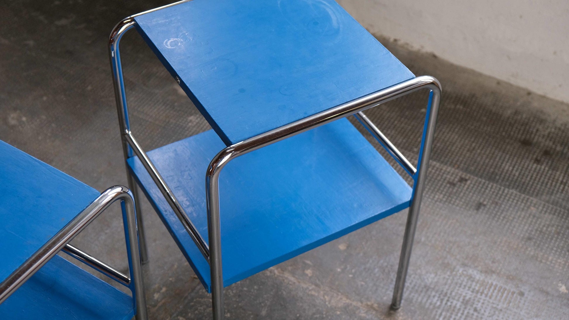 Vintage Nachttisch Set von 2 von Mücke Melder