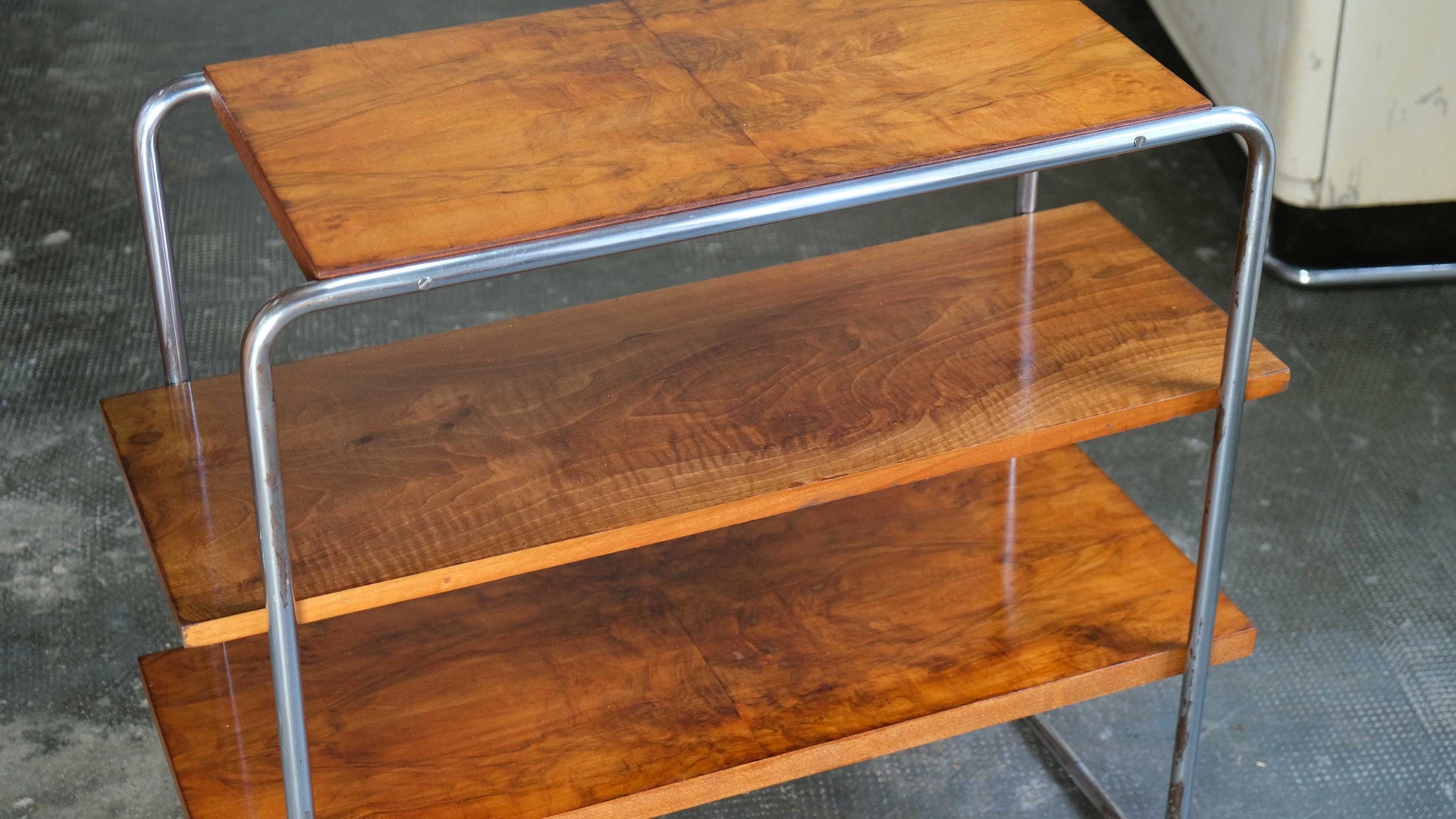 Vintage Beistelltisch B22 von Marcel Breuer für Thonet