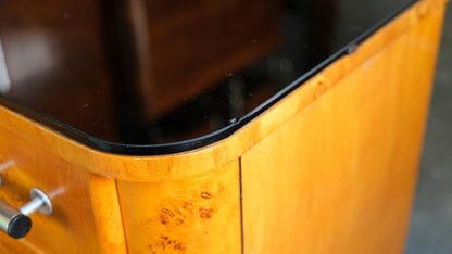 Vintage Nachttisch Set von 2 Art déco von unbekannt für unbekannt