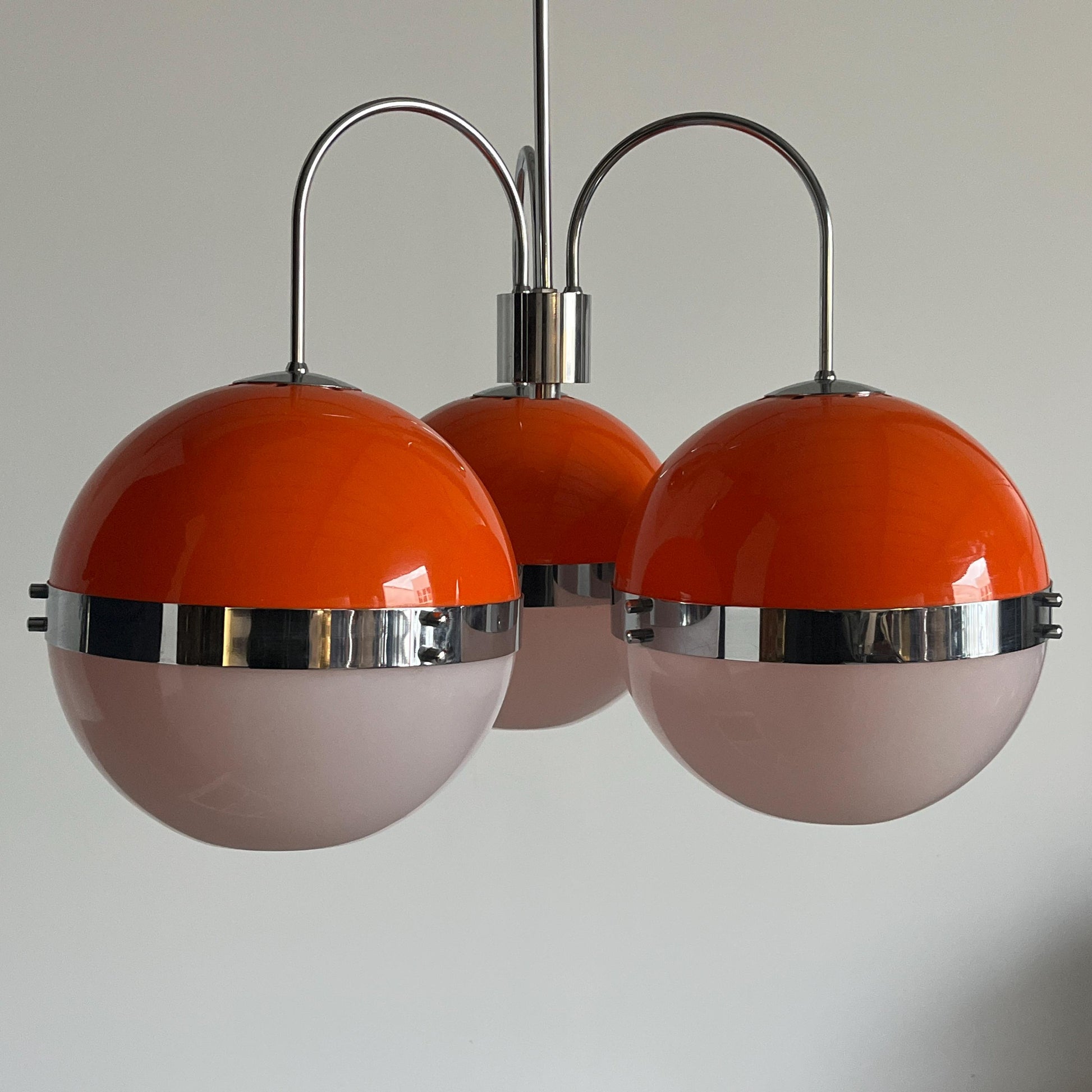 Vintage Pendelleuchte Space Age von Sijaj Hrastnik