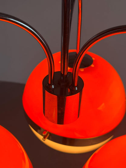 Vintage Pendelleuchte Space Age von Sijaj Hrastnik