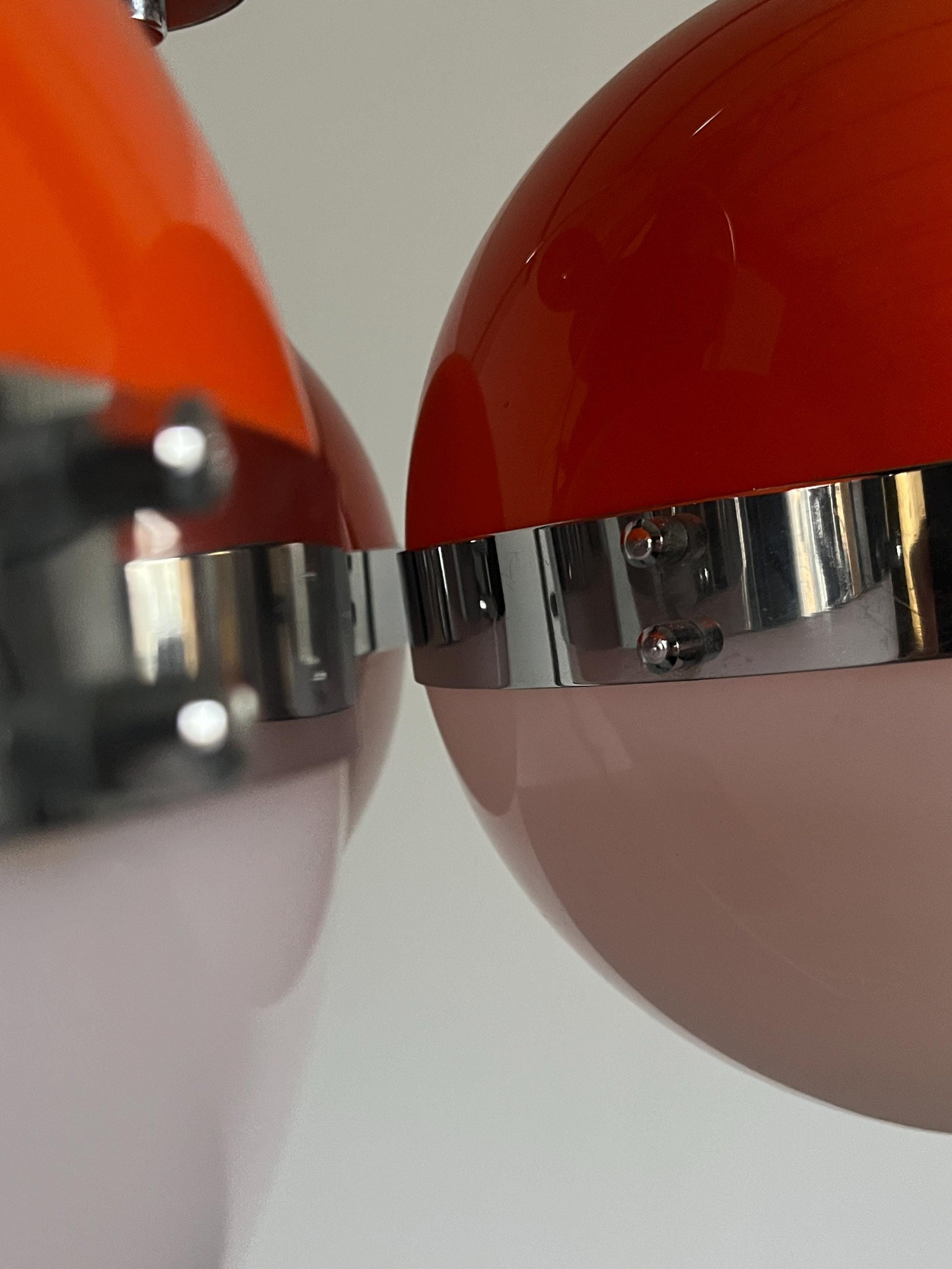 Vintage Pendelleuchte Space Age von Sijaj Hrastnik