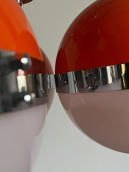 Vintage Pendelleuchte Space Age von Sijaj Hrastnik