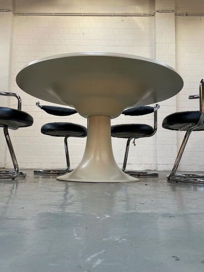 Vintage Säulentisch von Otto Zapf für Otto Zapf