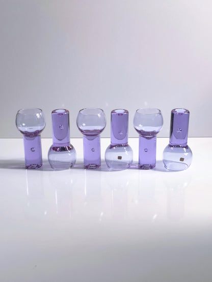 Vintage Aperitifglas Chamäleon von Sergio Asti für Arnolfo di Cambio Set von 6