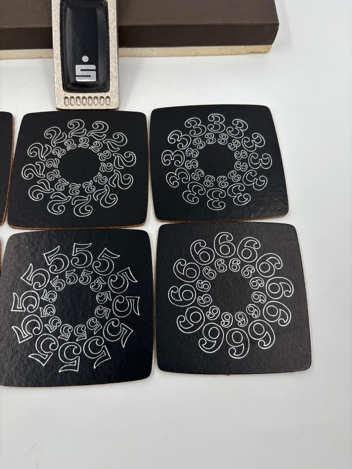 Vintage Geschenk-Set Sparkasse mit Untersetzer und Flaschenöffner