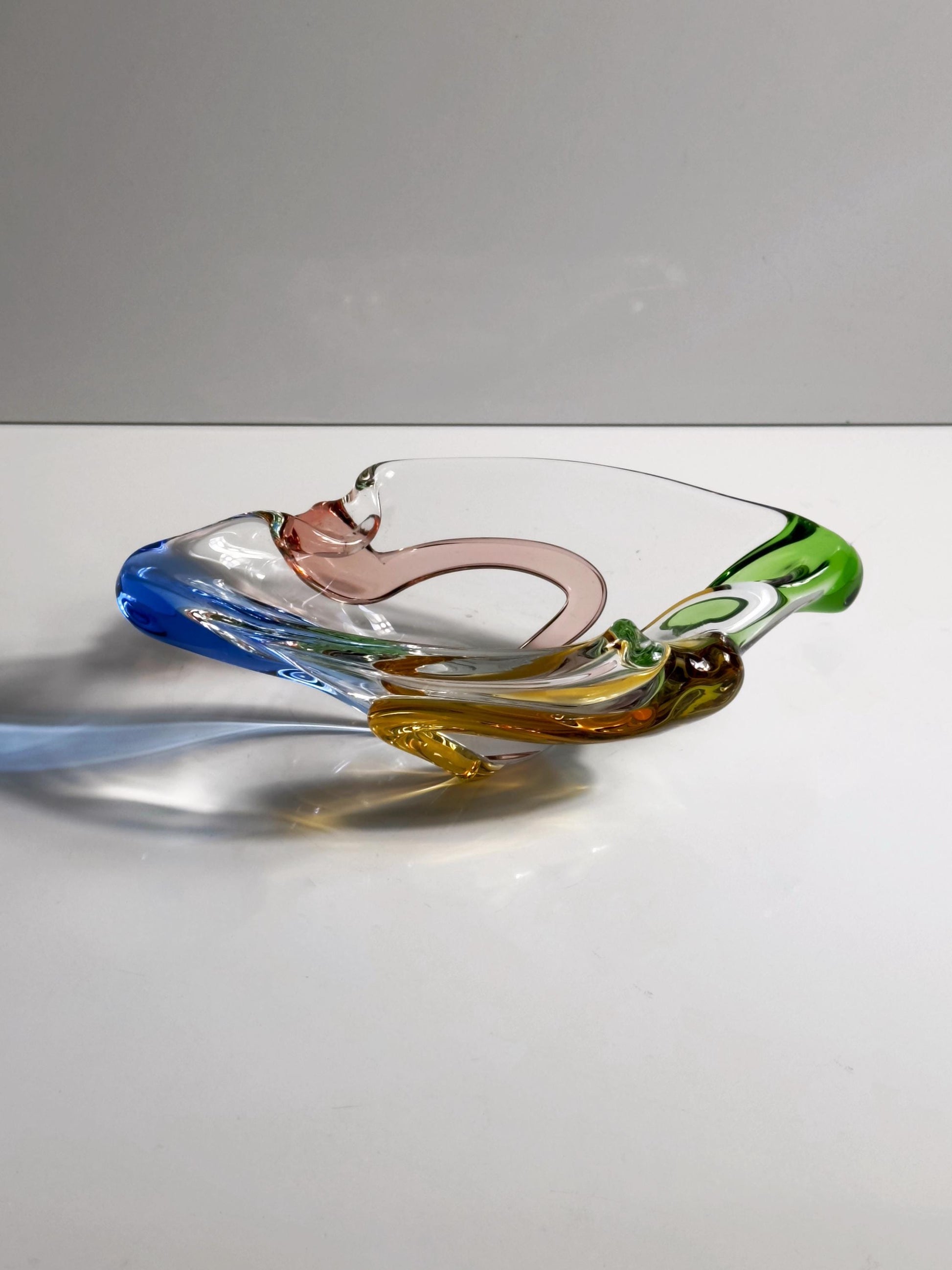 Vintage Schale Rhapsody von František Zemek für Sklo Union
