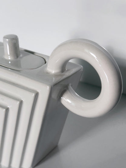 Vintage Teekanne von MAS Italy im Memphis Milano Stil