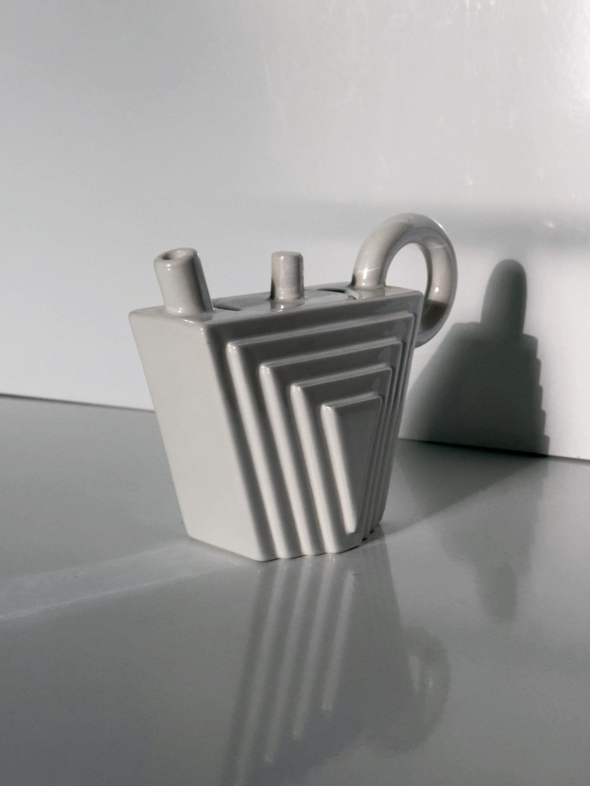 Vintage Teekanne von MAS Italy im Memphis Milano Stil