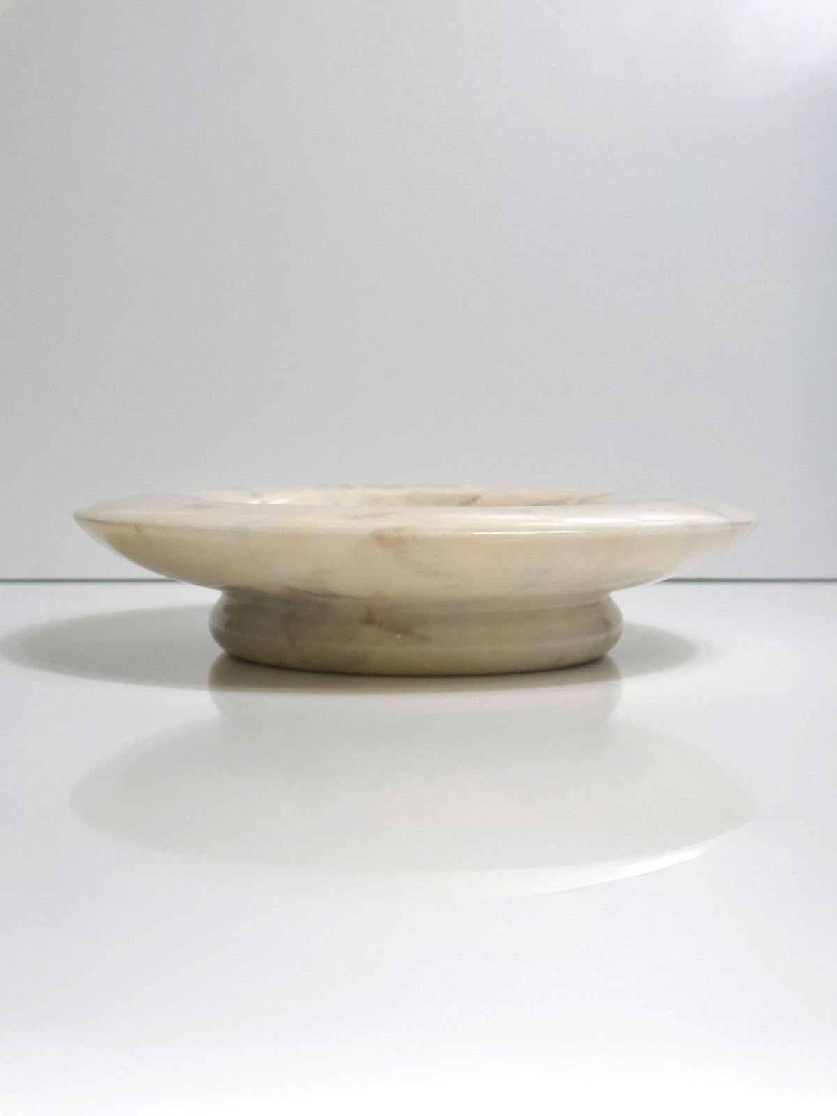 Vintage Schale aus Alabaster von Italien