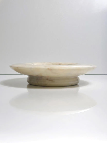 Vintage Schale aus Alabaster von Italien