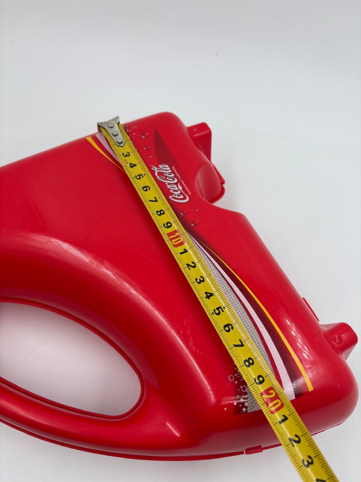 Vintage Hartschalen Tasche Coca-Cola von Coca-Cola aus Kunststoff rot 25x25cm