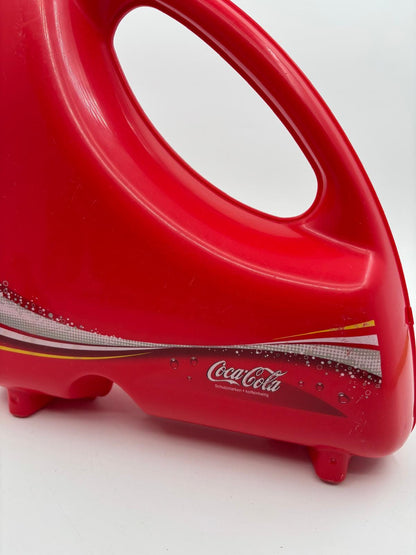 Vintage Hartschalen Tasche Coca-Cola von Coca-Cola aus Kunststoff rot 25x25cm