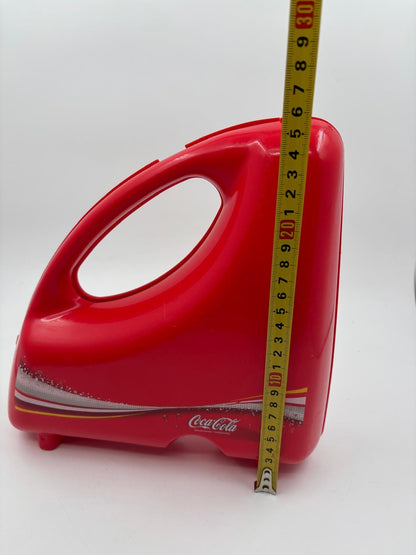 Vintage Hartschalen Tasche Coca-Cola von Coca-Cola aus Kunststoff rot 25x25cm