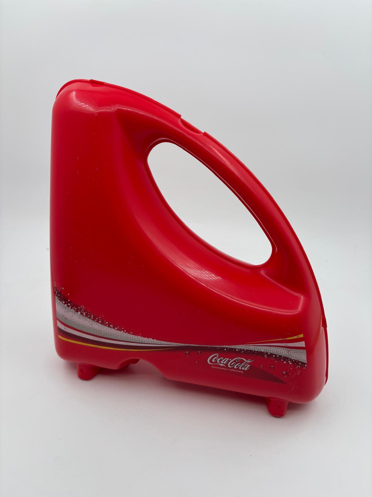 Vintage Hartschalen Tasche Coca-Cola von Coca-Cola aus Kunststoff rot 25x25cm