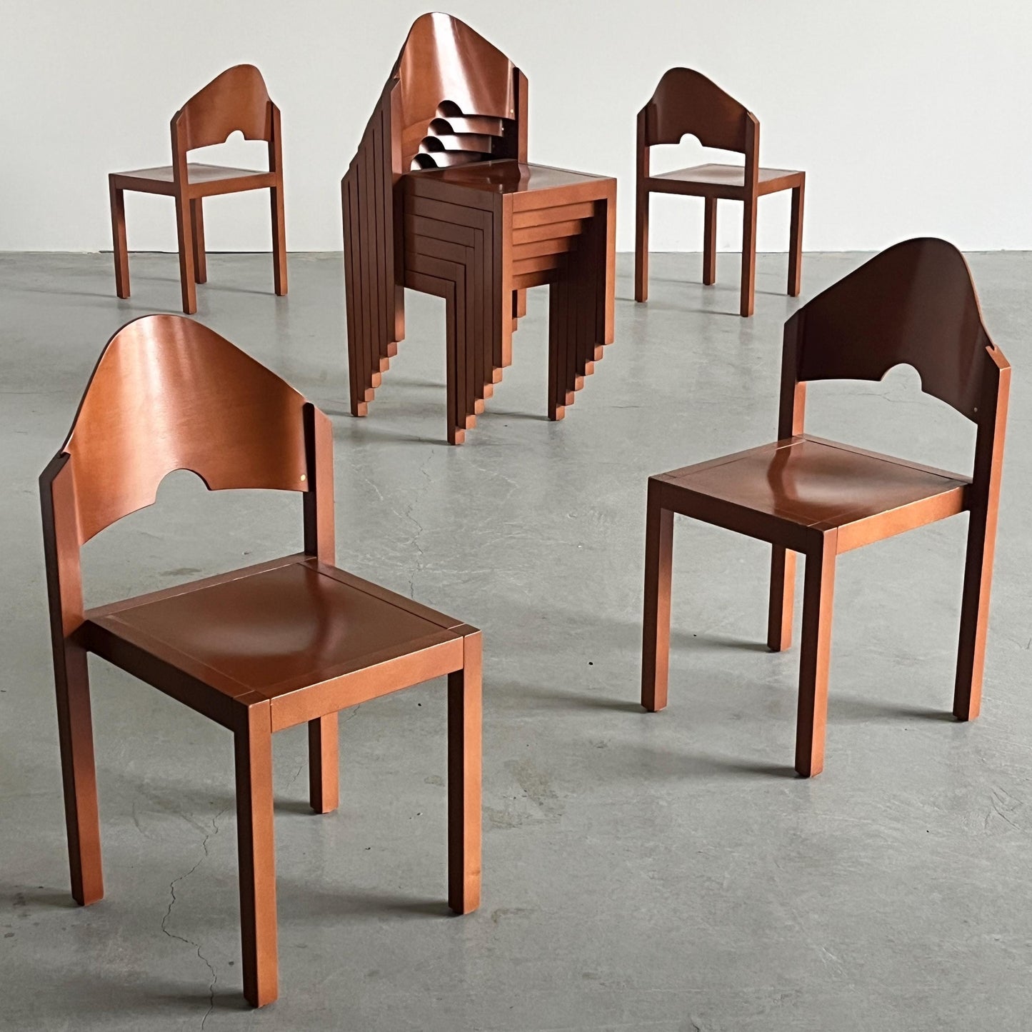 Vintage Stapelstuhl von Thonet