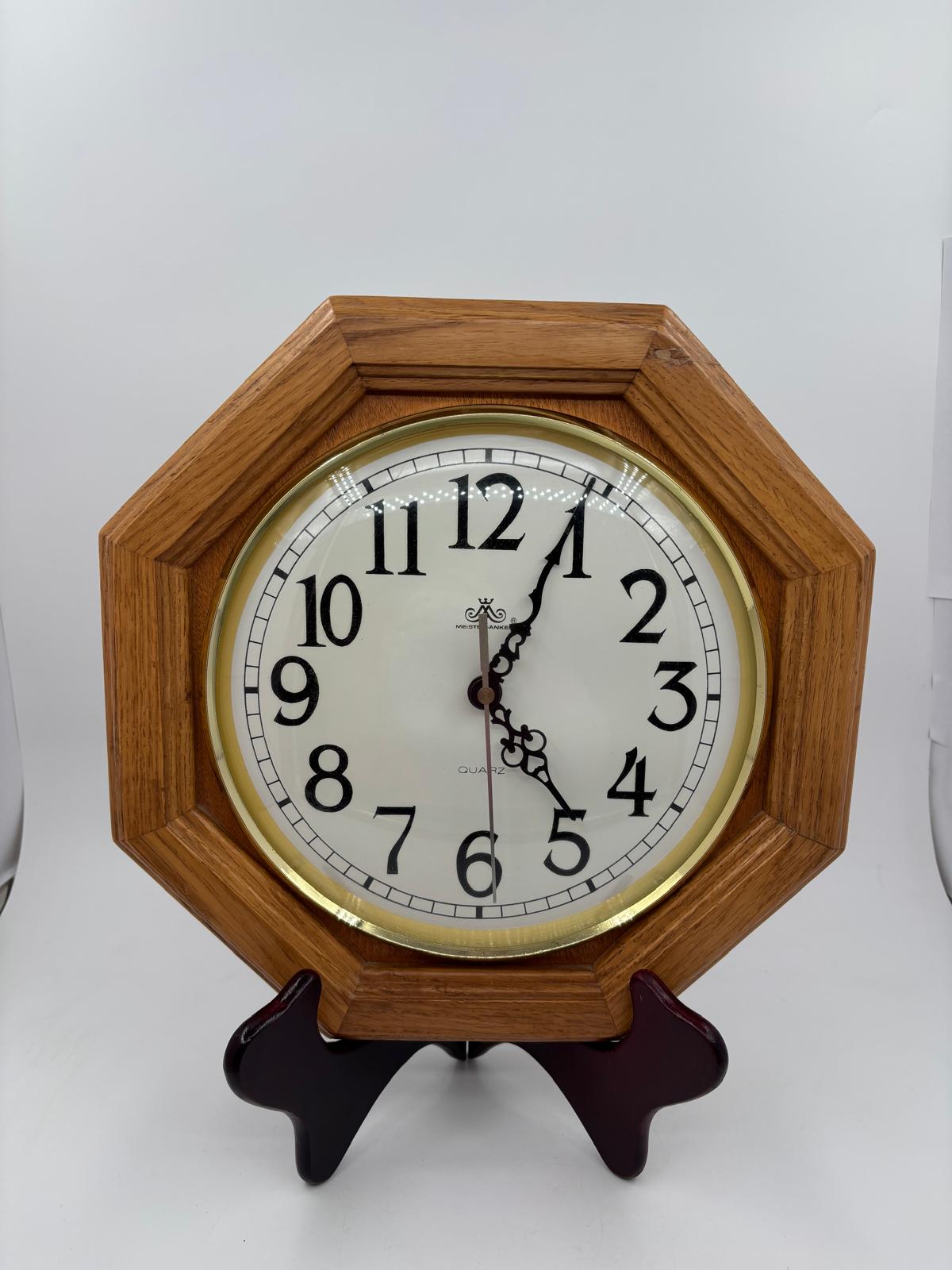 Vintage Wanduhr von Meister Anker