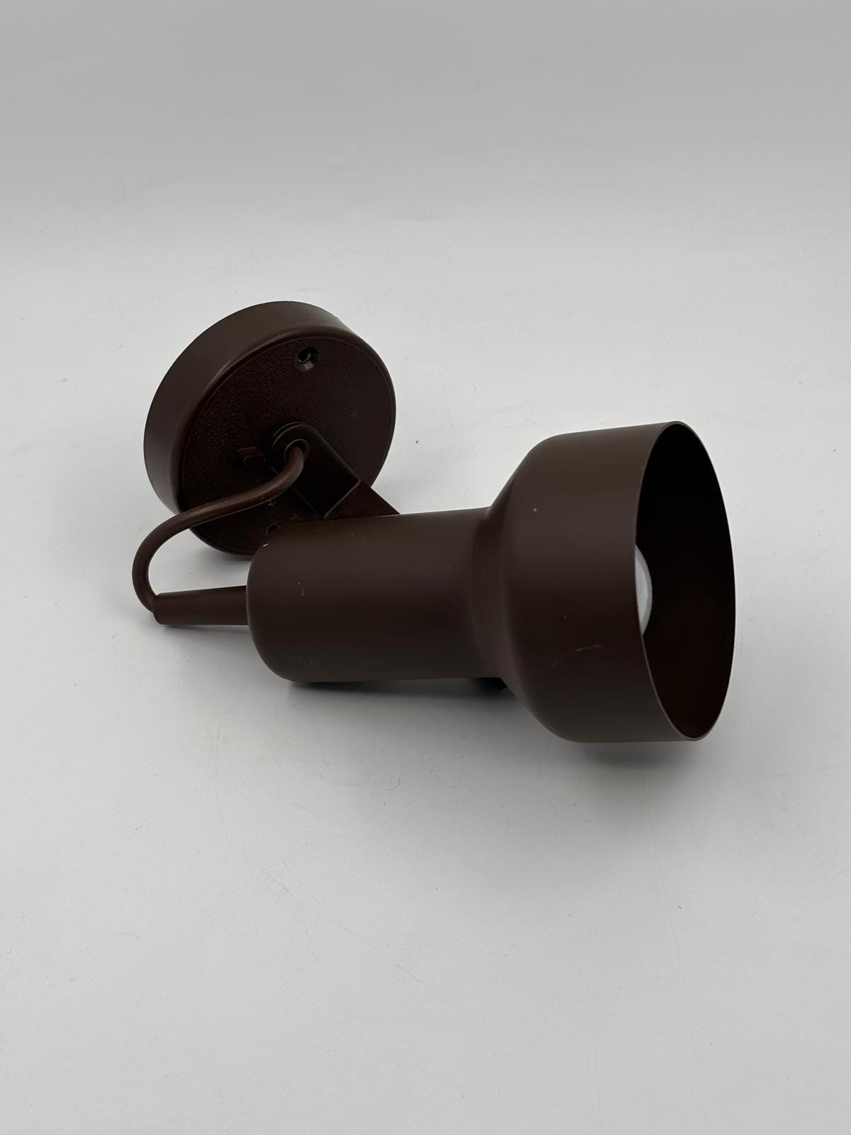 Vintage Wandlampe braun verstellbar von Pre-Loved
