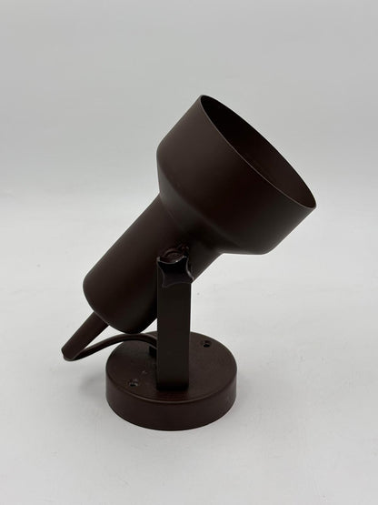 Vintage Wandlampe braun verstellbar von Pre-Loved