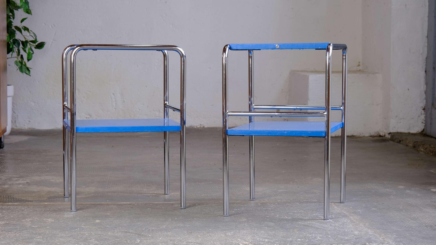 Vintage Nachttisch Set von 2 von Mücke Melder