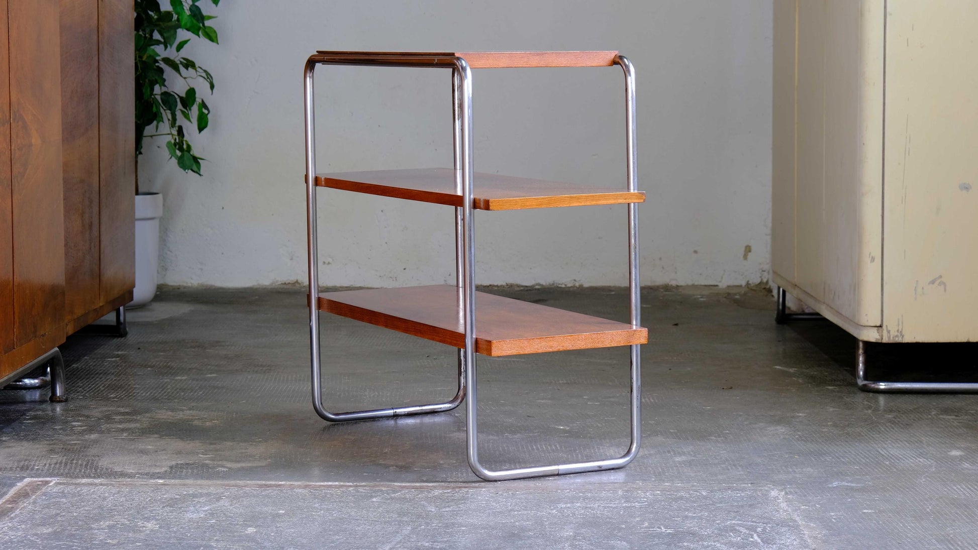 Vintage Beistelltisch B22 von Marcel Breuer für Thonet
