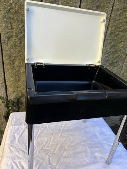 Vintage Beistelltisch Mod Elba von unbekannt für unbekannt klappbar Kunststoffplatte