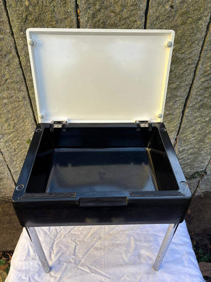 Vintage Beistelltisch Mod Elba von unbekannt für unbekannt klappbar Kunststoffplatte