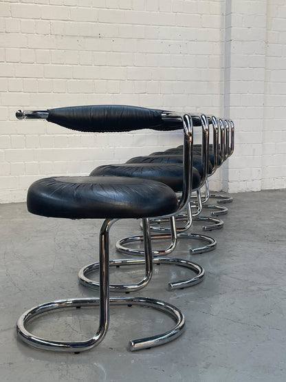 Vintage Stuhl Cobra von Giotto Stoppino für Italien