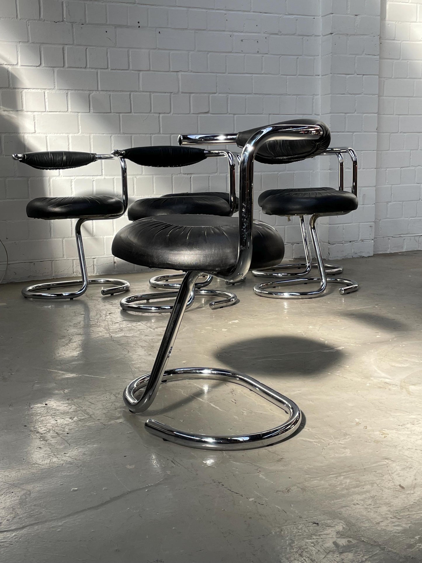 Vintage Stuhl Cobra von Giotto Stoppino für Italien