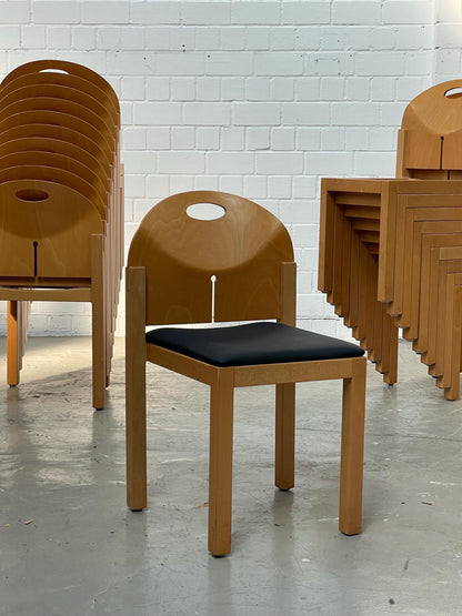 Vintage Esszimmerstuhl von Arno Votteler für B&W stapelbar