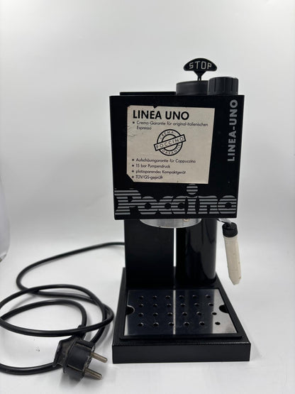 Vintage Espressomaschine LINEA UNO von Poccino seltenes Sammlerstück