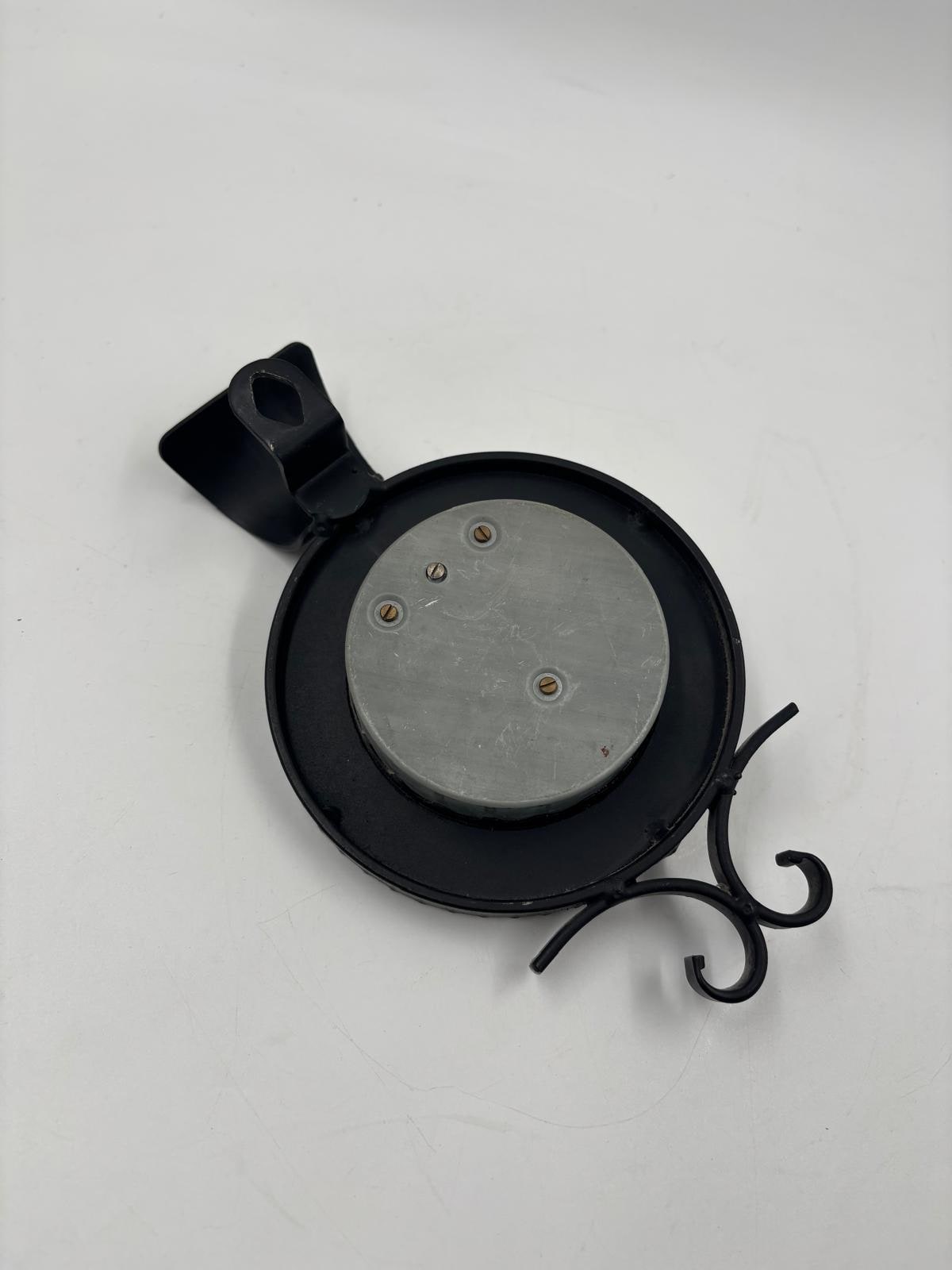 Vintage Wandbarometer Baromaster von Baromaster mit Schmiedeeisen-Halterung