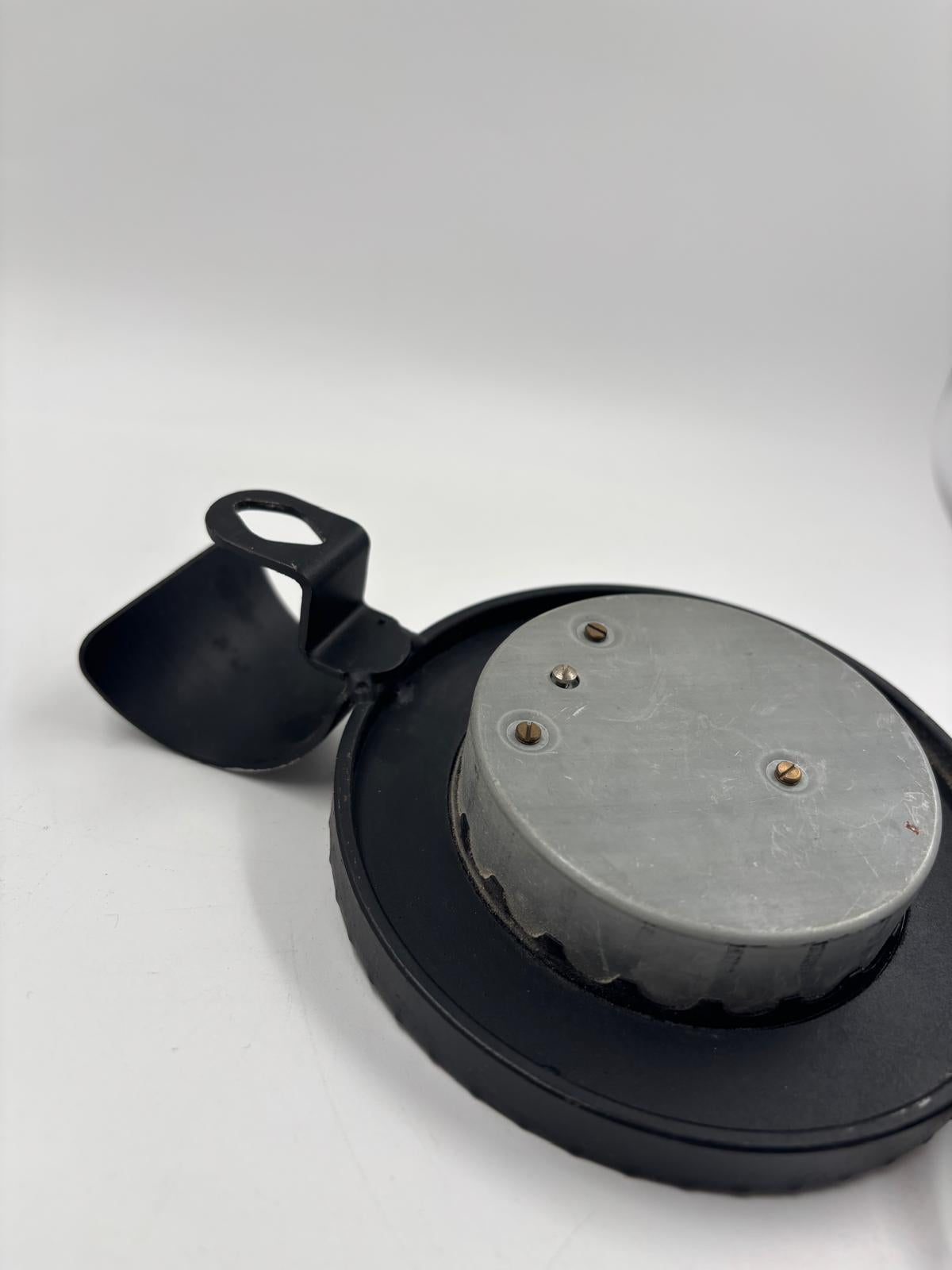 Vintage Wandbarometer Baromaster von Baromaster mit Schmiedeeisen-Halterung