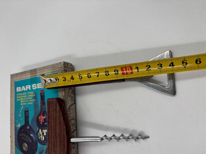 Vintage Bar-Set Rustikal Set von 3 von unbekannt für unbekannt