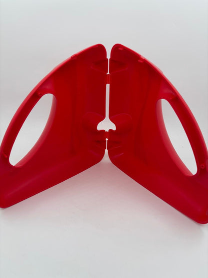 Vintage Hartschalen Tasche Coca-Cola von Coca-Cola aus Kunststoff rot 25x25cm