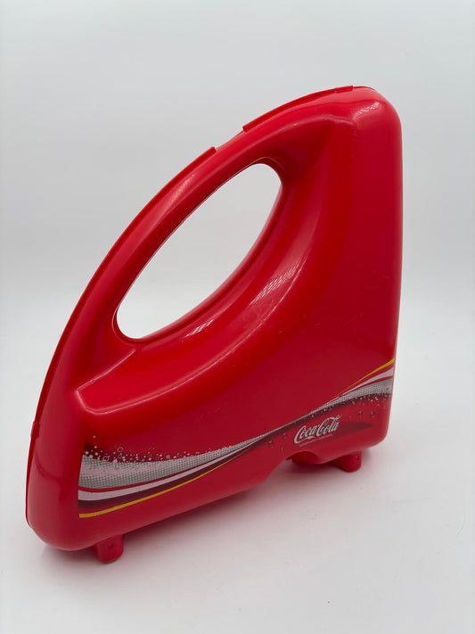 Vintage Hartschalen Tasche Coca-Cola von Coca-Cola aus Kunststoff rot 25x25cm